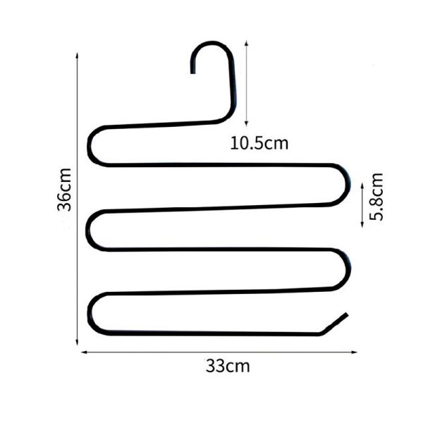 Gancho Para Pantalones Metálico - Imagen 2