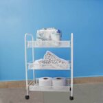 Organizador Con Canastas y Ruedas