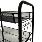 Detalles de Organizador de Canastas con Ruedas
