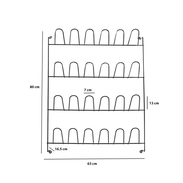 Zapatero de pared 24 servicios - Imagen 2