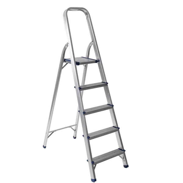 1 43434 ESCALERA PEGABLE EN ALUMINIO DE 5 PASOS