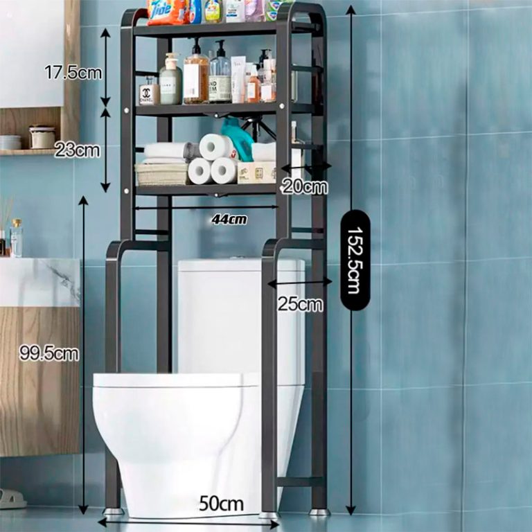Organizador de piso para baño