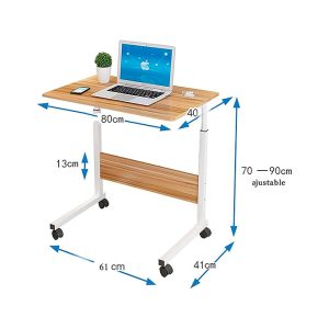 mesa con medidas